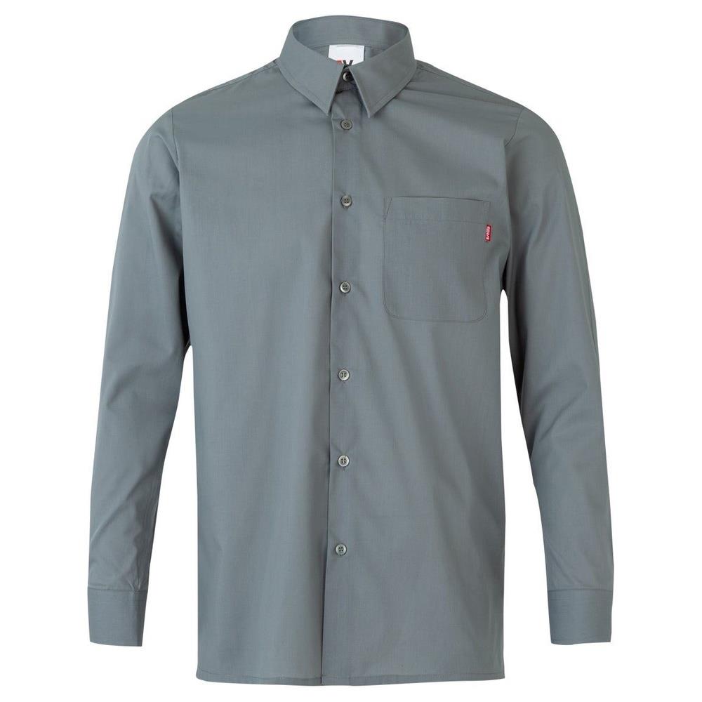camicia velilla maniche lunga cod 529 grigio s
