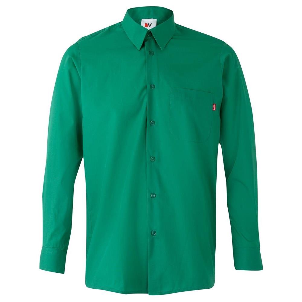 camicia velilla maniche lunga cod 529 verde s
