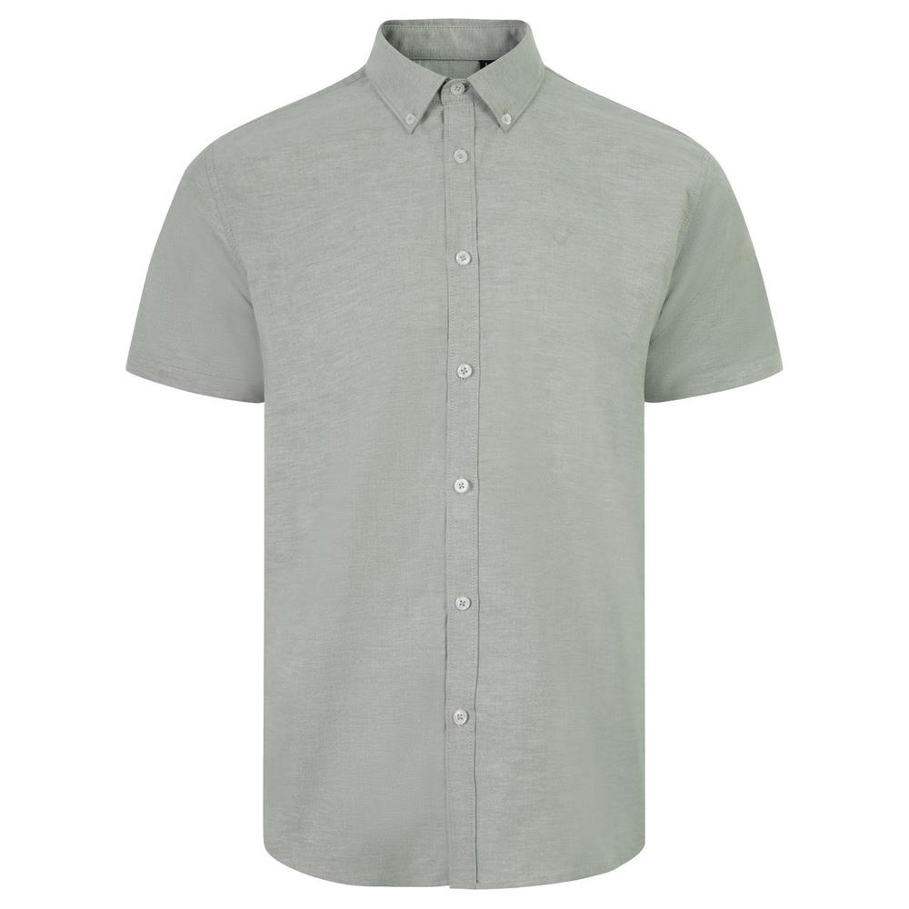 camicia velilla oxford elasticizzata maniche c cod 405024s verde oliva chiaro s