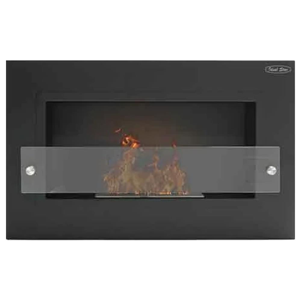 caminetto a bioetanolo black cardinale 65x15x40h cm