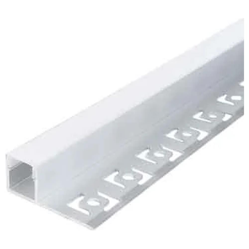 canalina per strip led '5111' 12,1x13x3 mm, larghezza interna max. 10  mm - barra 2 mt