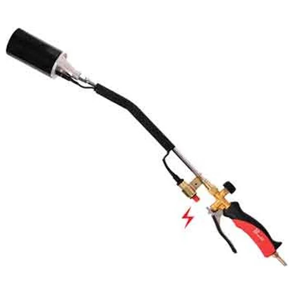 cannello da riscaldo c/leva accensione piezo p03 70 cm - bruciatore ø 60 mm