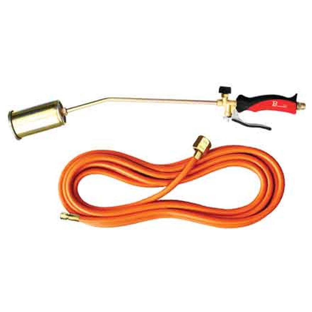 cannello da riscaldo c/leva in kit p03 70 cm - bruciatore ø 60 mm