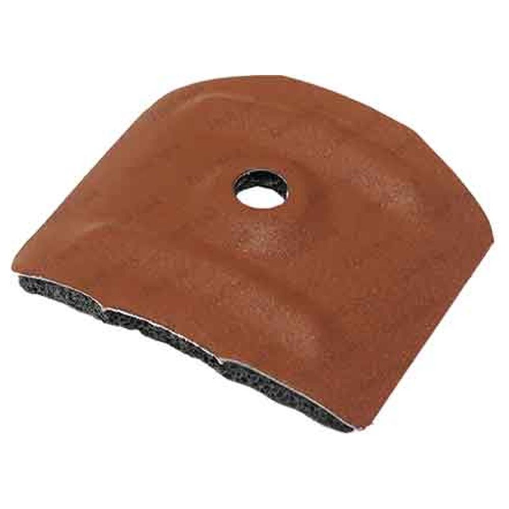 cappellotto curvo 47x50 mm - colore rosso tegola ral 8004