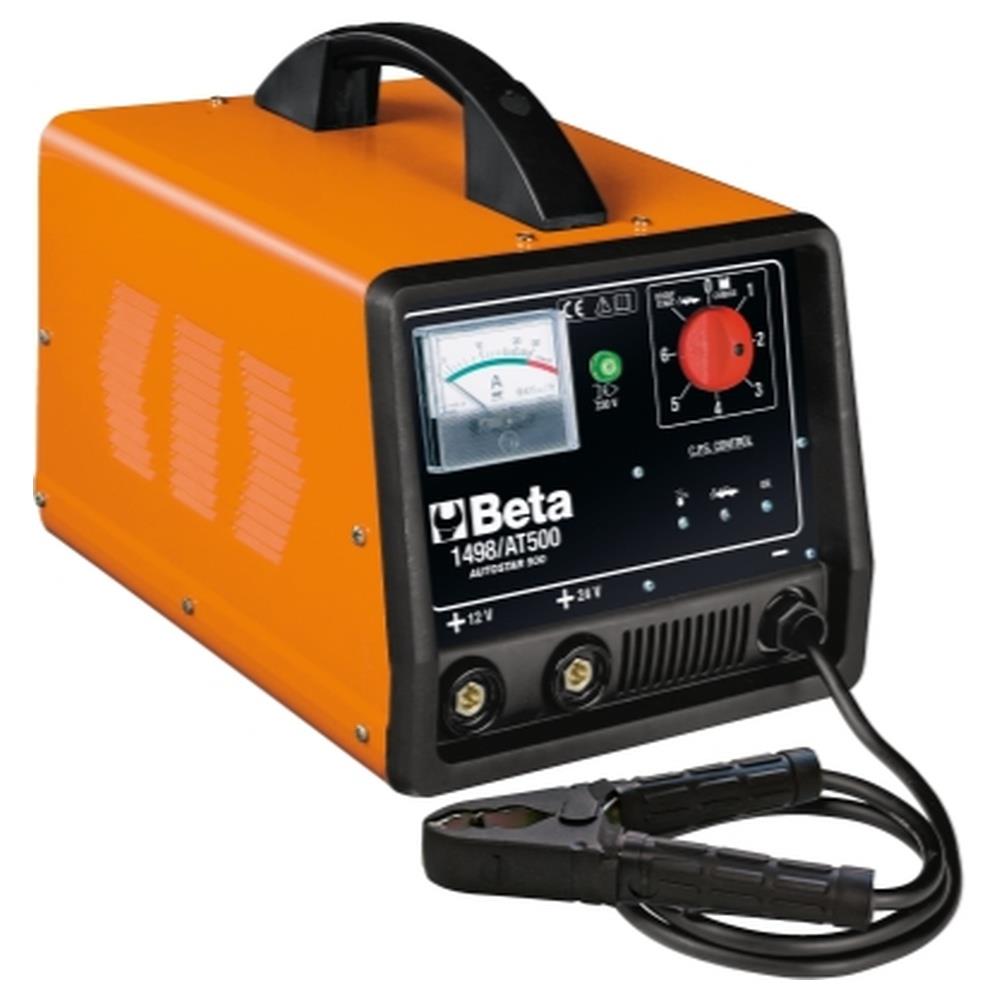 caricabatterie avviatore 12/24 v beta 1498/at500