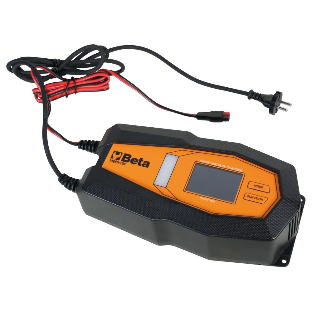 caricabatterie elettronico 12-24v multifunzione beta 1498h/16a