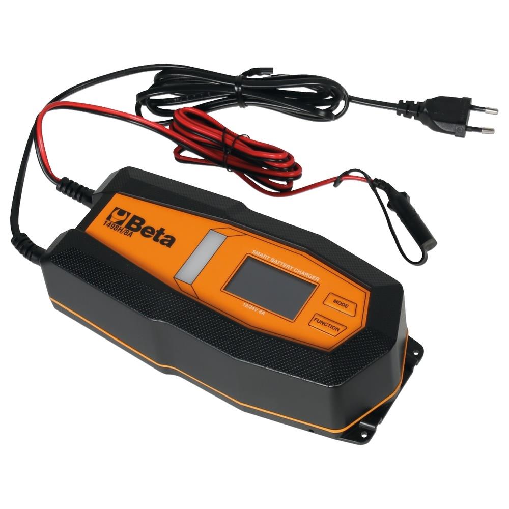 caricabatterie elettronico 12-24v multifunzione beta 1498h/8a