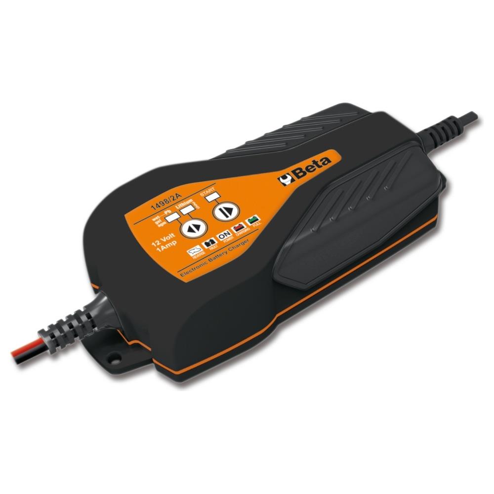caricabatterie elettronico 12v per motocicli beta 1498/2a