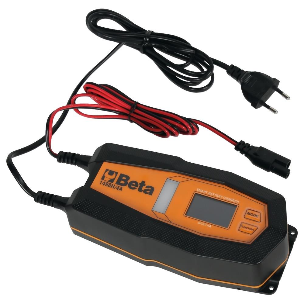 caricabatterie elettronico 6-12v multifunzione beta 1498h/4a