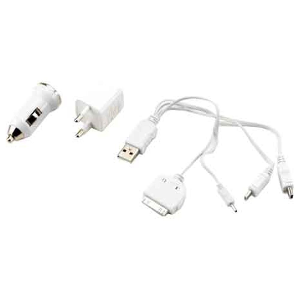 caricatore usb da casa/auto con cavo di ricarica per tablet e smartphone