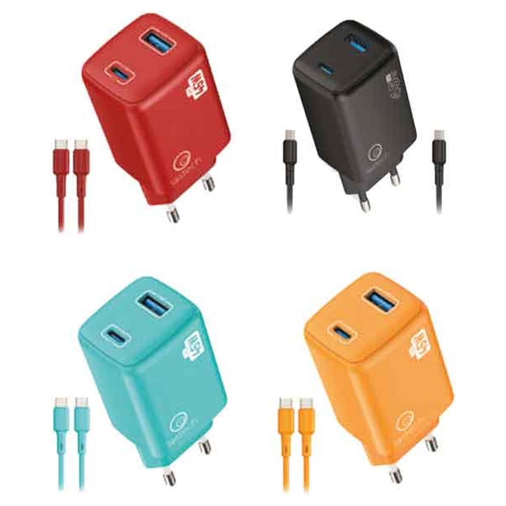 caricatore usb da parete con cavo di ricarica lostech