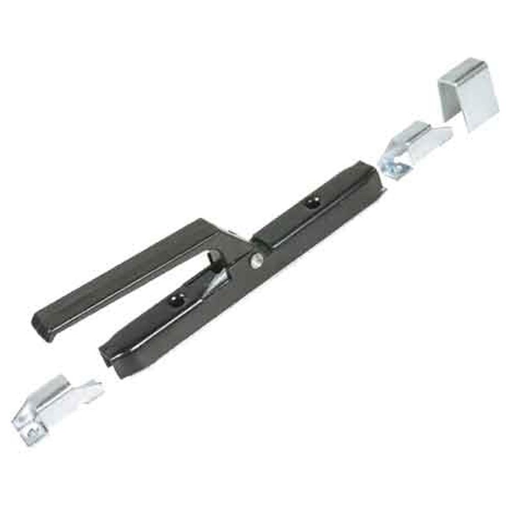 cariglione in acciaio verniciato a doppia azione per aste 10x10 mm