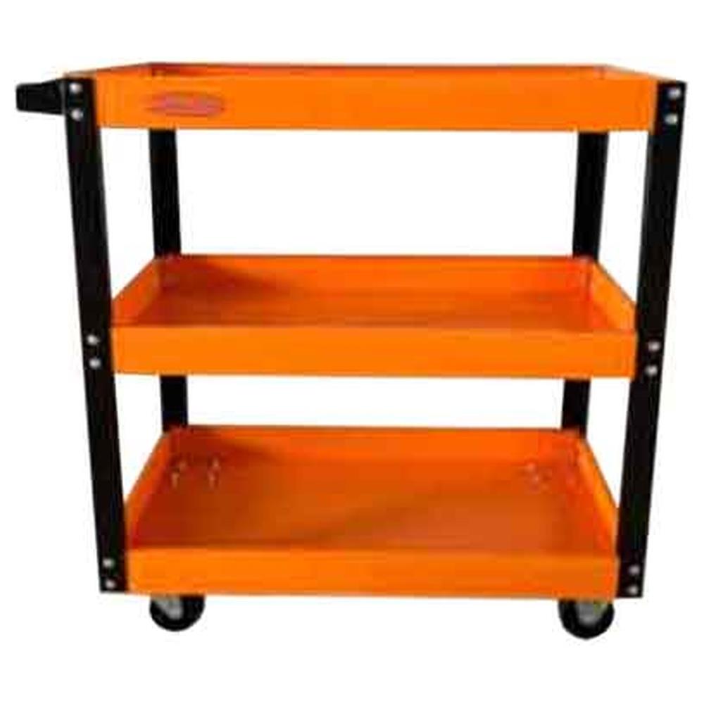 carrello portautensili 3 ripiani cm 70x35x73h