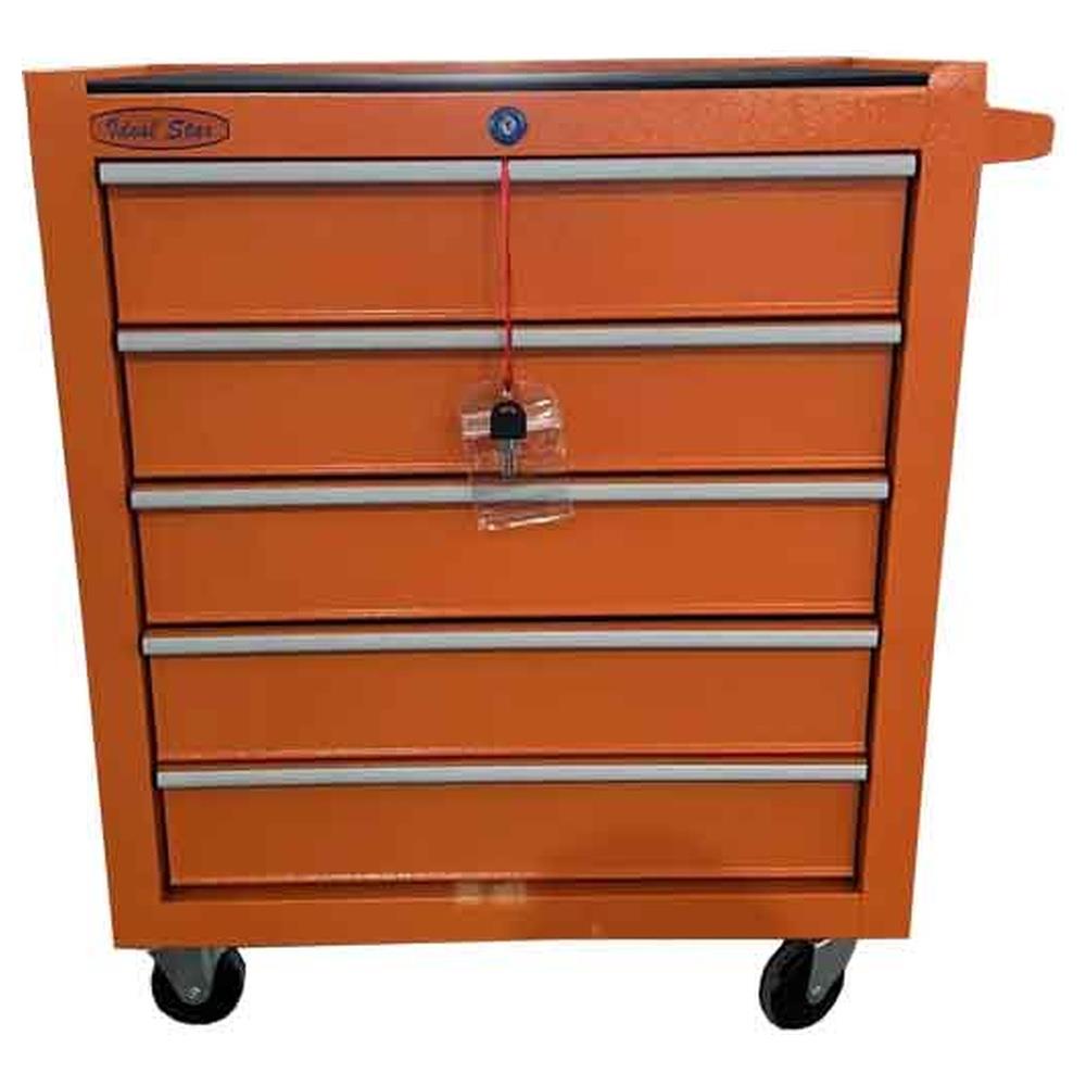 carrello portautensili con 5 cassetti cm 69x33x77,2h