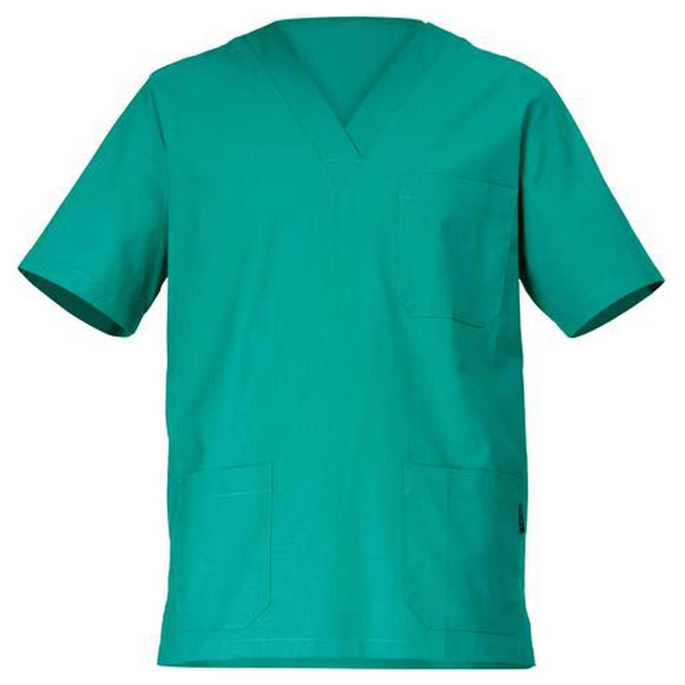 casacca giblor's a v cotone azzurro medicale l