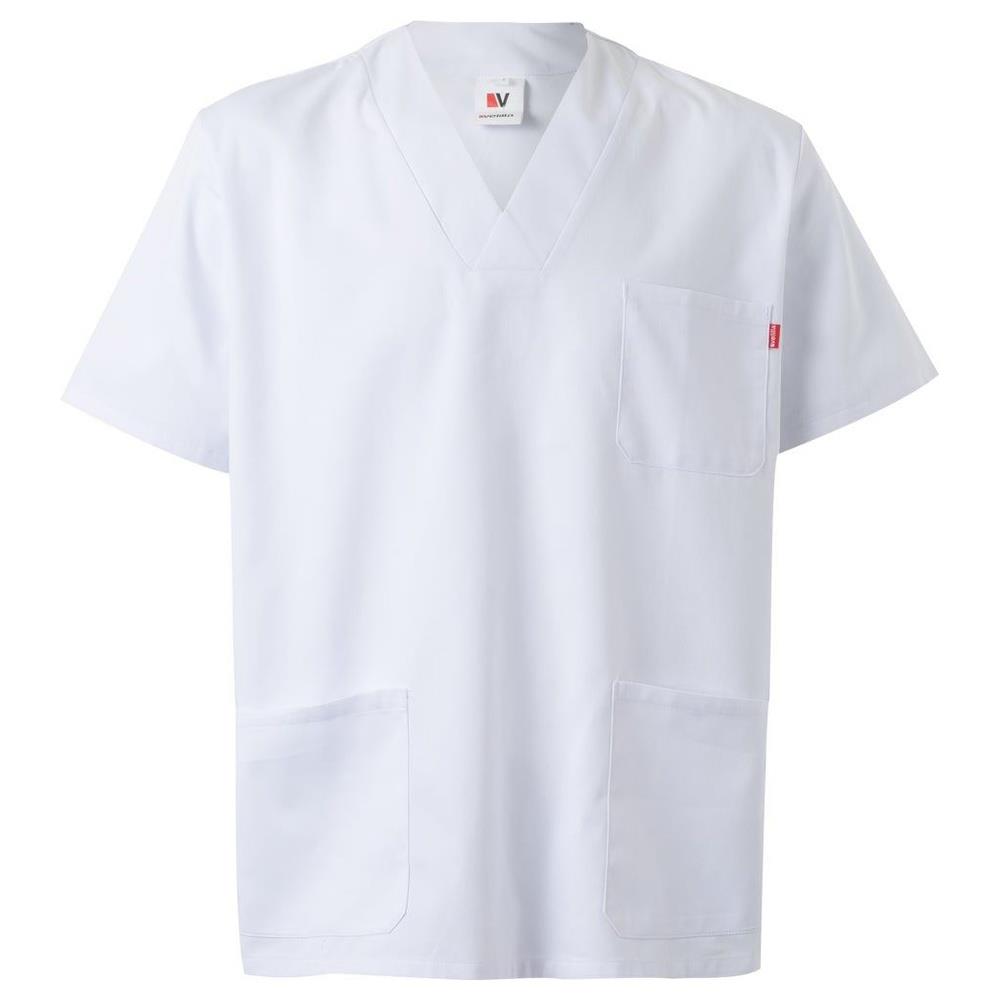 casacca velilla  con maniche corte cod 587 bianco xs