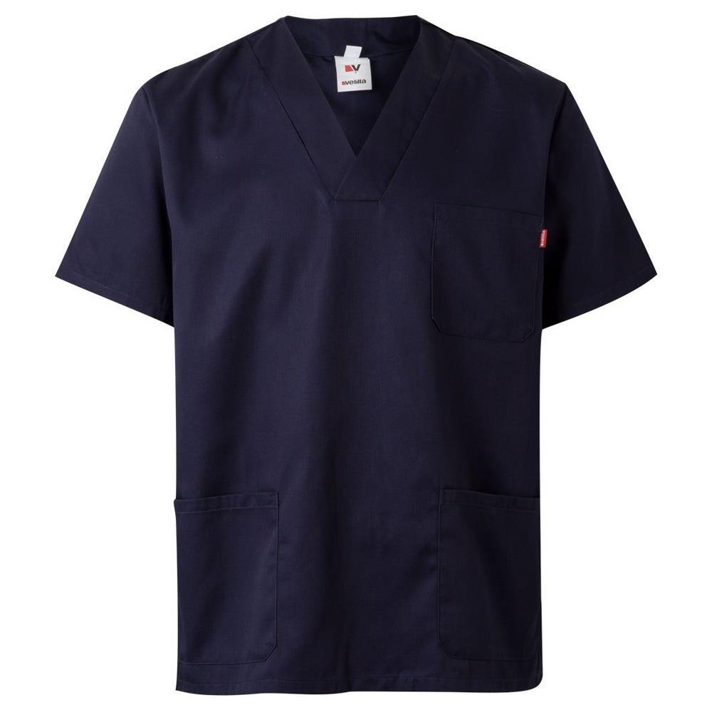 casacca velilla  con maniche corte cod 589 azul marino xs