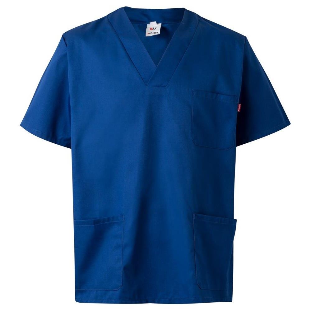 casacca velilla  con maniche corte cod 589 blu oltremare xs