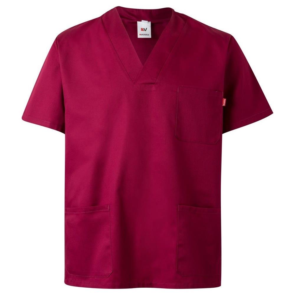 casacca velilla  con maniche corte cod 589 bordeaux xs