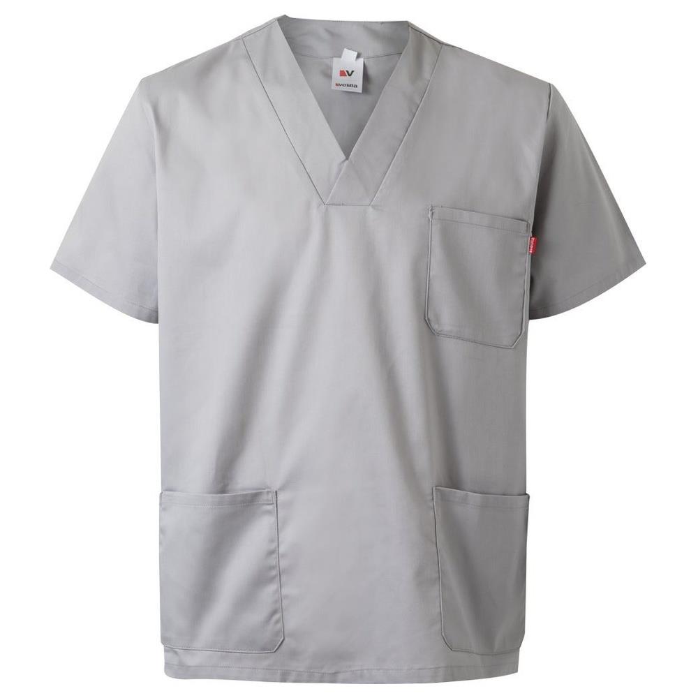 casacca velilla  con maniche corte cod 589 grigio ghiaccio xs