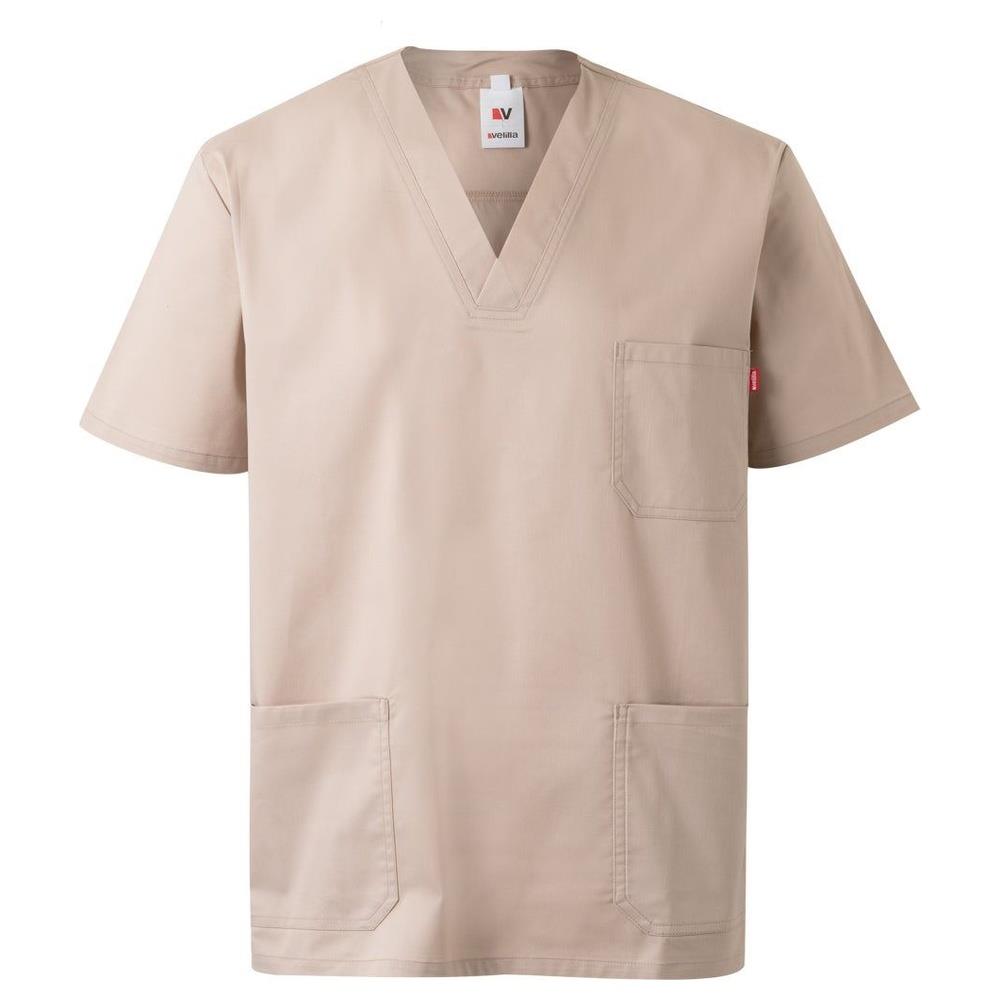 casacca velilla  stretch maniche corta cod 535206s beige chiaro xs