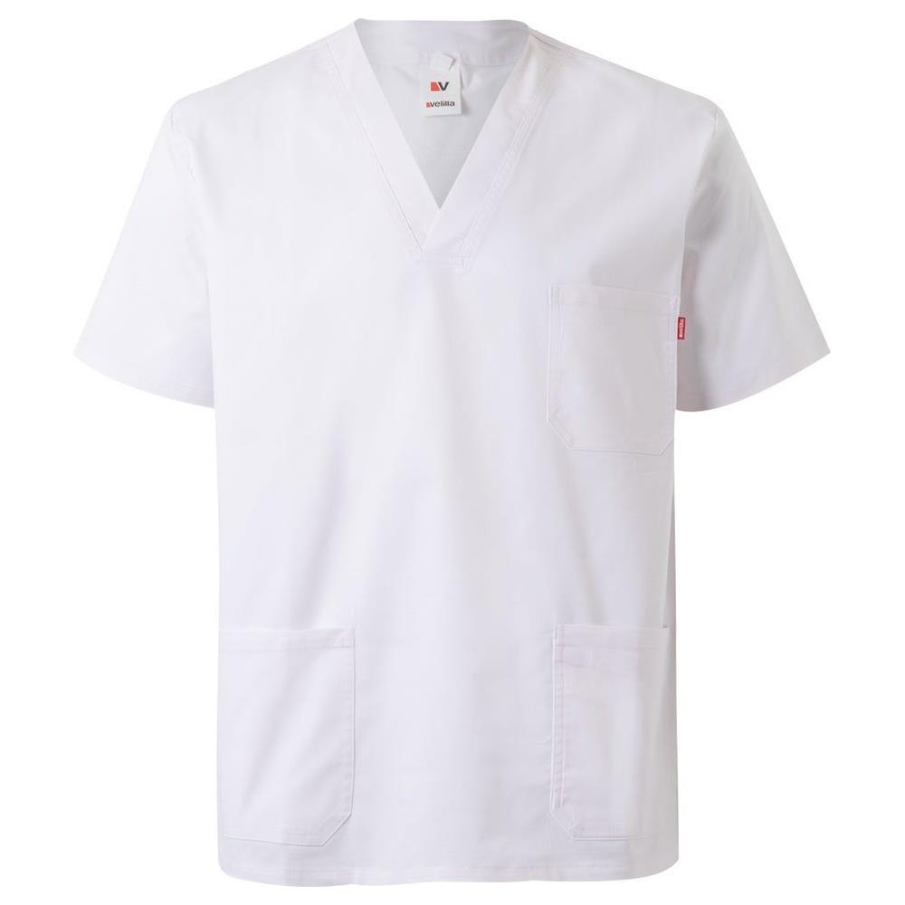 casacca velilla  stretch maniche corta cod 535206s bianco xs