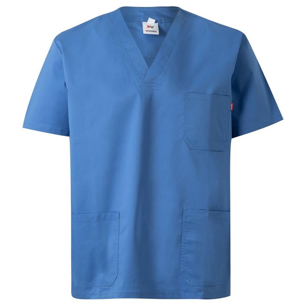 casacca velilla  stretch maniche corta cod 535206s celeste xs