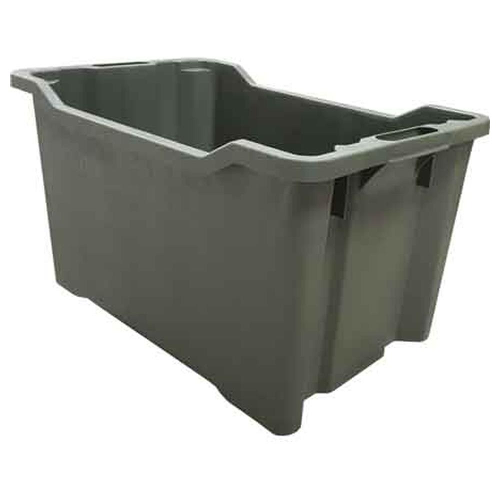 cassetta agricola sovrapponibile e impilabile chiusa 40 lt - 52x36x31 cm