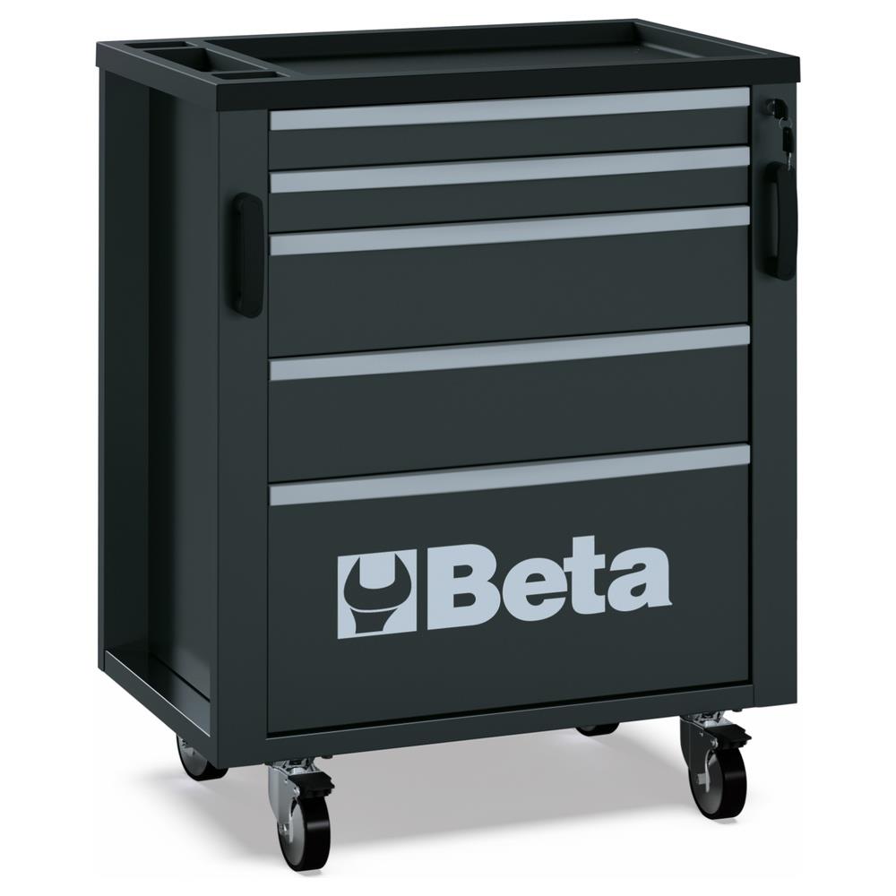 cassettiera mobile con 5 cassetti per arredo officina rsc50 2.0 betarsc50 rsc50 2.0 c5