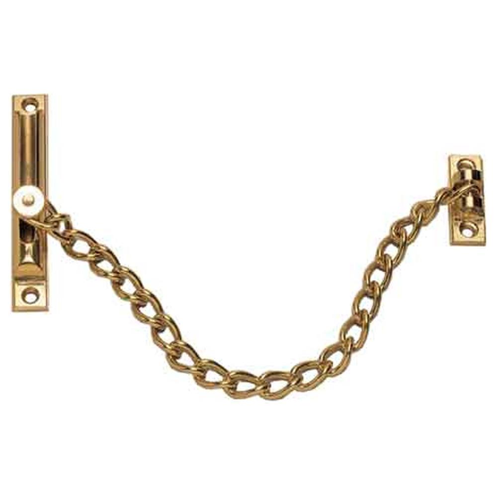 catena di sicurezza in ottone per porte