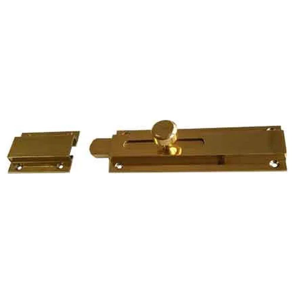 catenaccio orizzontale in ottone lucido 90 mm