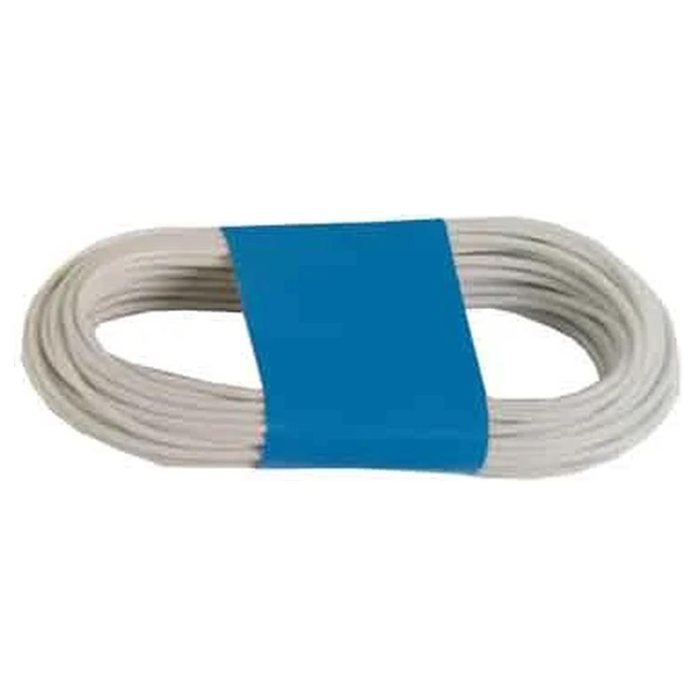 cavetto stendibiancheria bianco matassa ø 5 mm - 20 mt