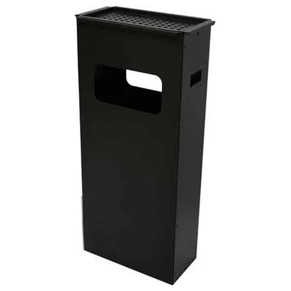 cestino gettacarte con posacenere 33x18x70h cm
