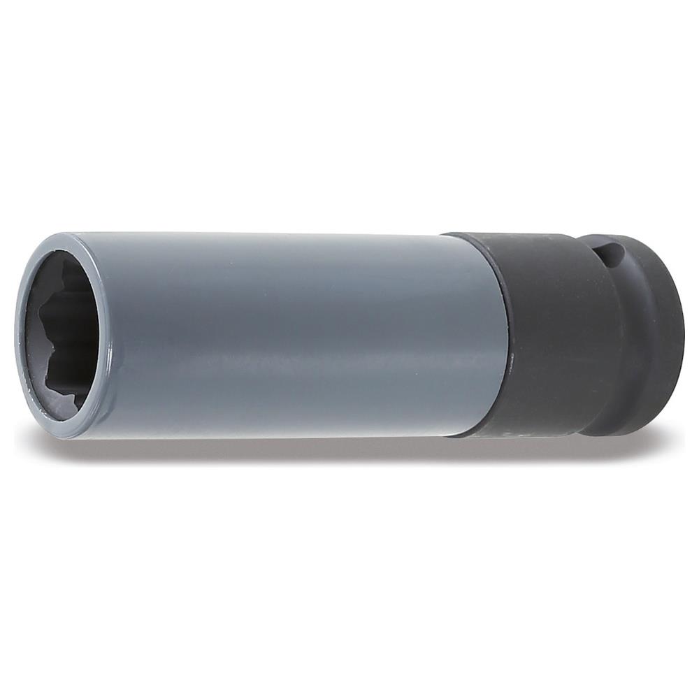 chiave a bussola macchina con inserto polimerico per vite ruota con profilo mercedes beta 720mrc