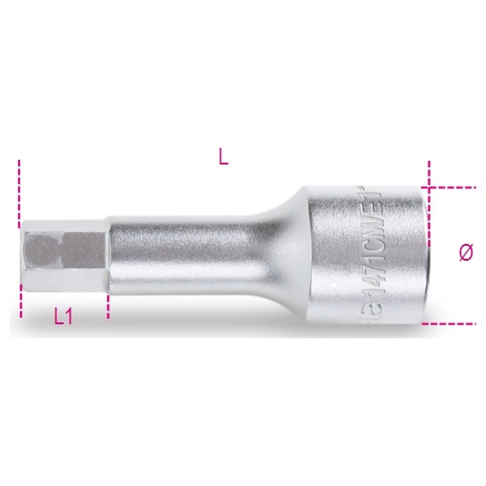 chiave a bussola maschio esagonale 11 mm per viti pinze freno mercedes ml (serie 166) beta 1471cm/e11
