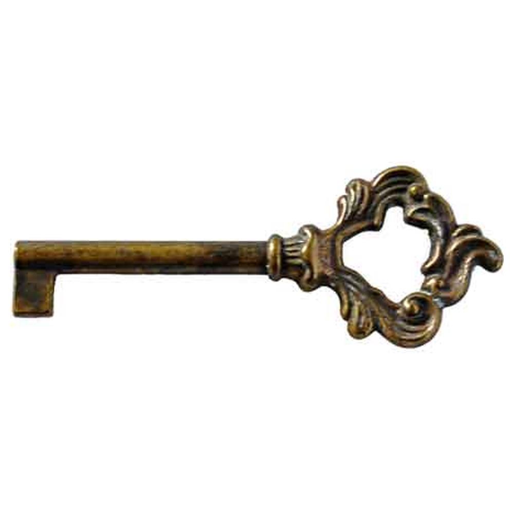 chiave per mobili '7009' 31x81 mm - patinato antico