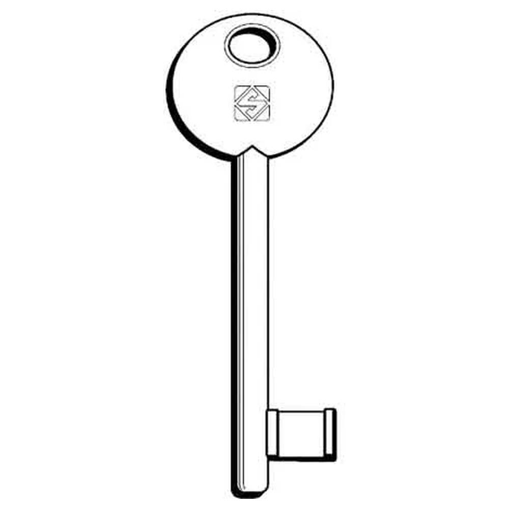 chiave tipo patent ottone
