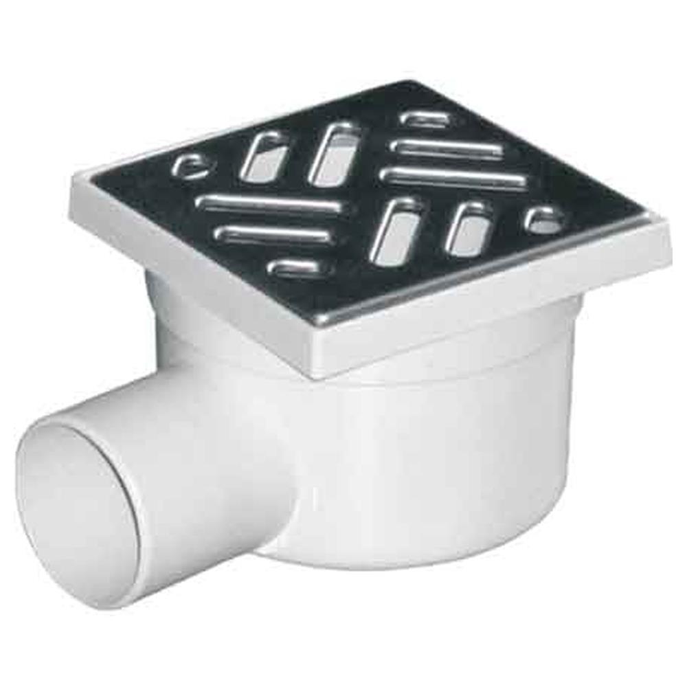 chiusino con scarico laterale griglia in acciaio  inox