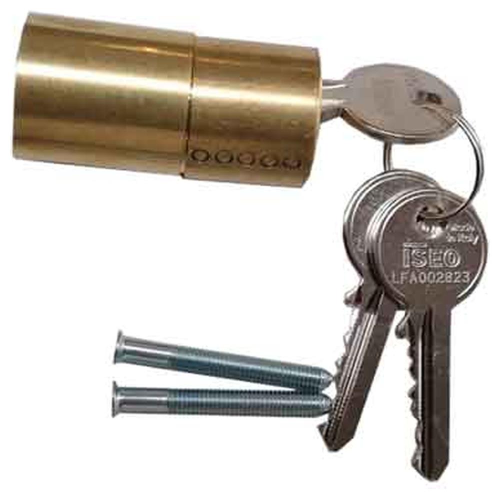cilindro esterno fisso 'f5' iseo per porte con spessore max 50 mm