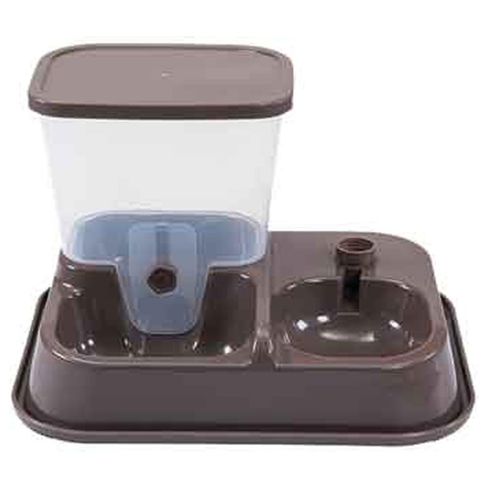 ciotola distributore croccantini e acqua cardinale 37,8x29x23,8h cm
