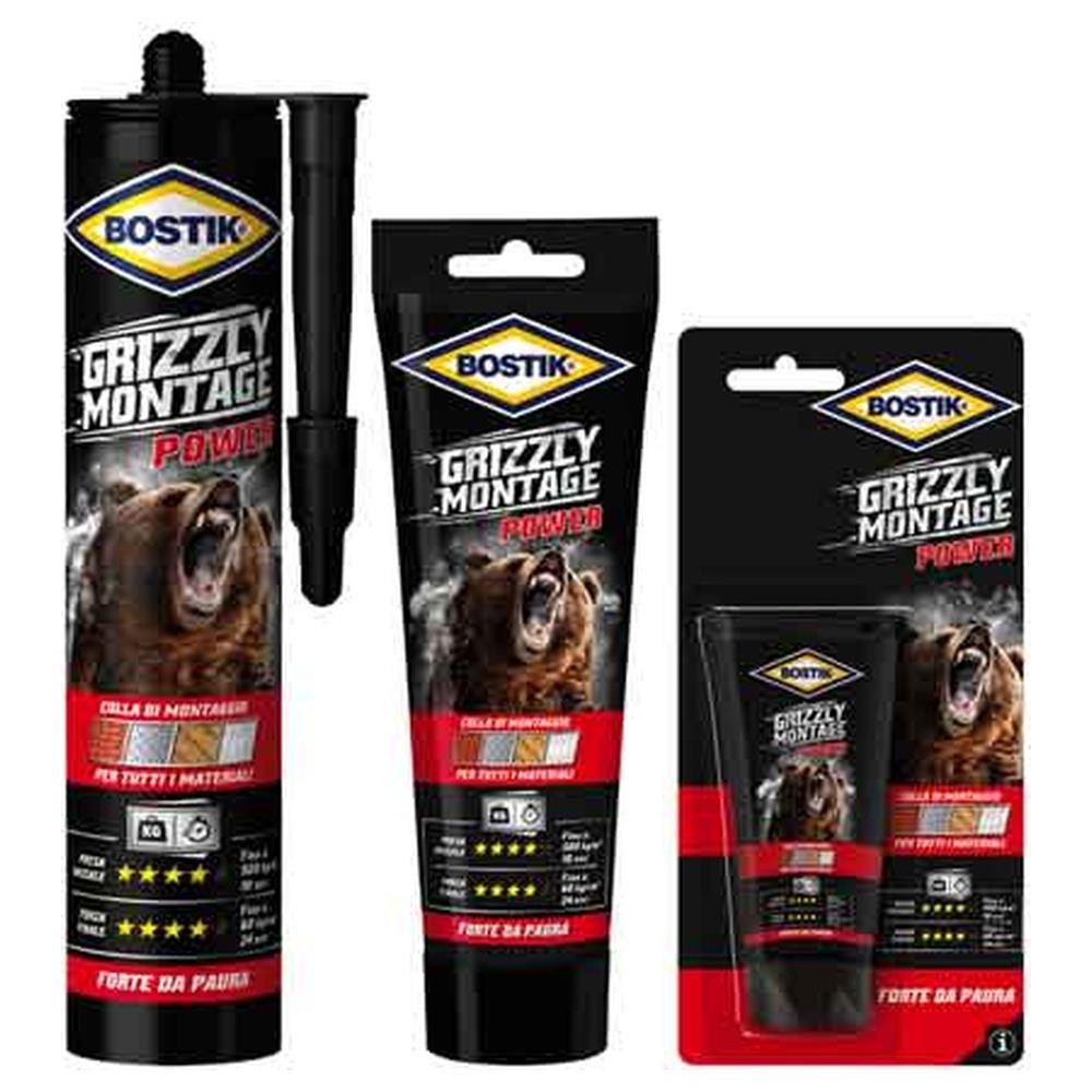 colla di montaggio 'grizzly montage' bostik