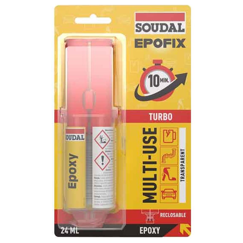 colla 'epofix turbo' soudal 24 ml