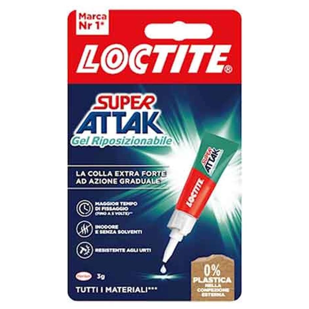 colla 'super attak gel riposizionabile' 3 gr