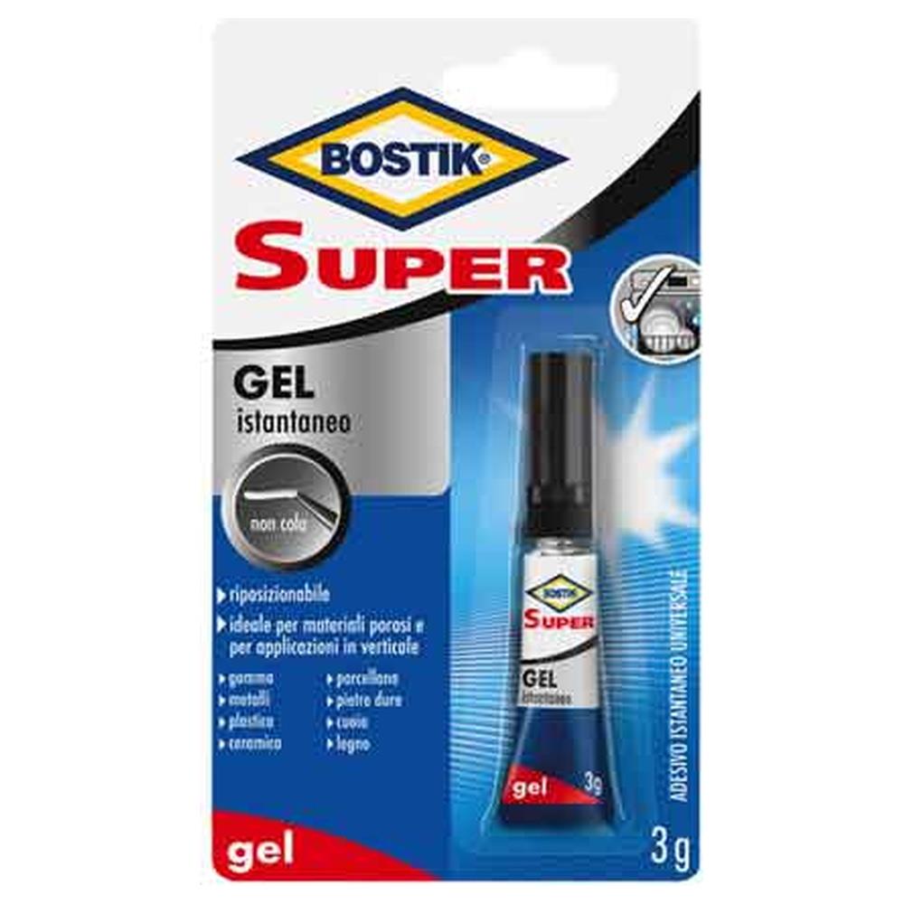 colla 'super gel instantaneo' bostik 3 gr