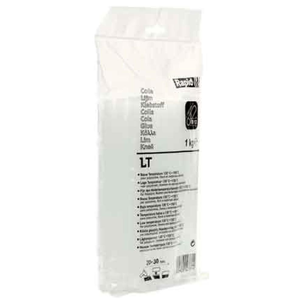 colla termofusibile rapid ø 12 x 190 mm, confezione 1 kg - trasparente