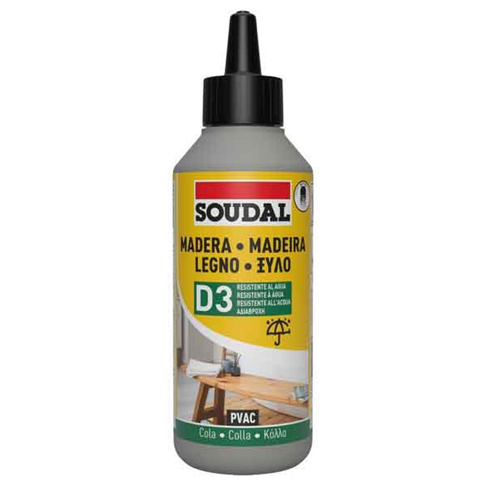 colla vinilica '654' d3 soudal