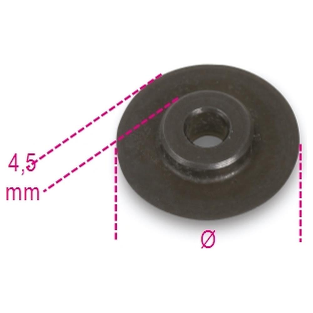 coltello di ricambio per 336 e 338 per acciaio inox beta 338r/i