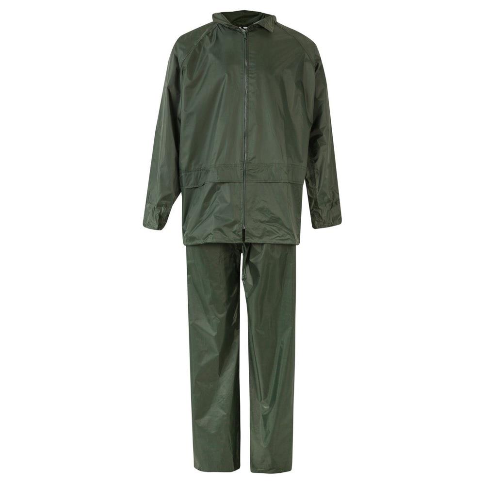 completo velilla anti-pioggia due pezzi con cap cod 195 verde m