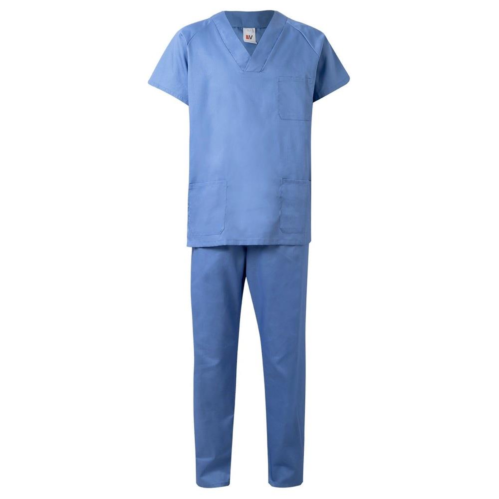 completo velilla medicale  cod 800 celeste xs