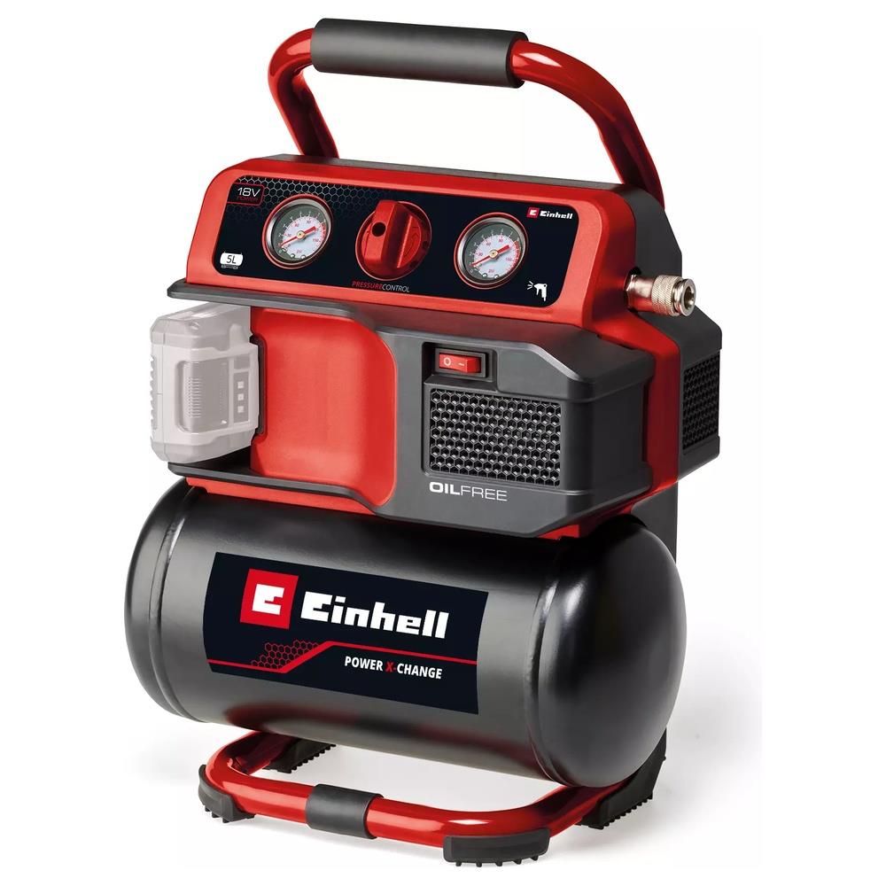compressore einhell a batteria te-ac 18/75 li of - solo